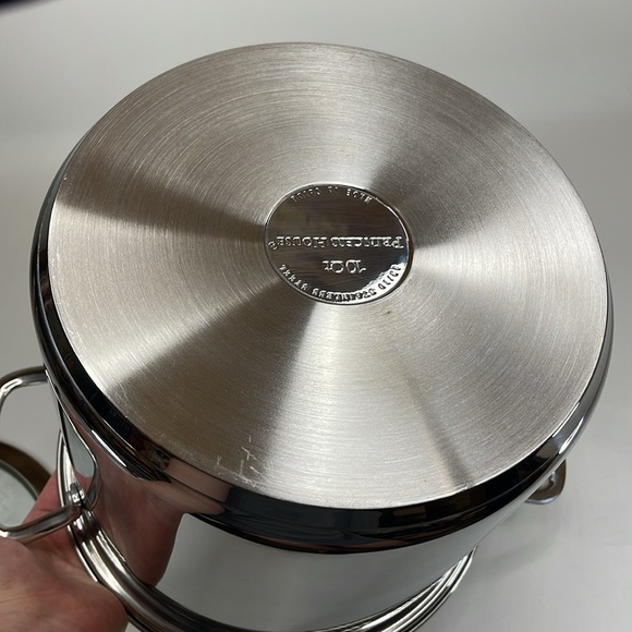 Princess House Stainless Steel 10-Qt. All-in-One Pasta Cooker 6379 5 Pc. - Picture 6 of 12